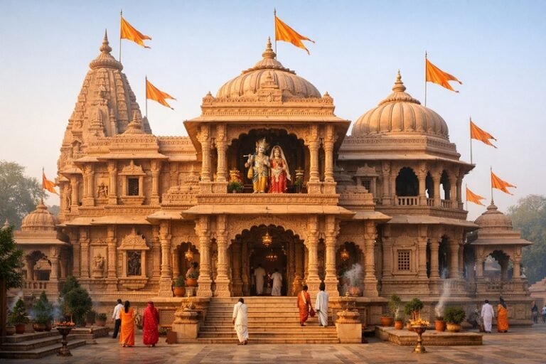 राधा कृष्ण मंदिर: प्रेम, भक्ति और अध्यात्म का पवित्र संगम