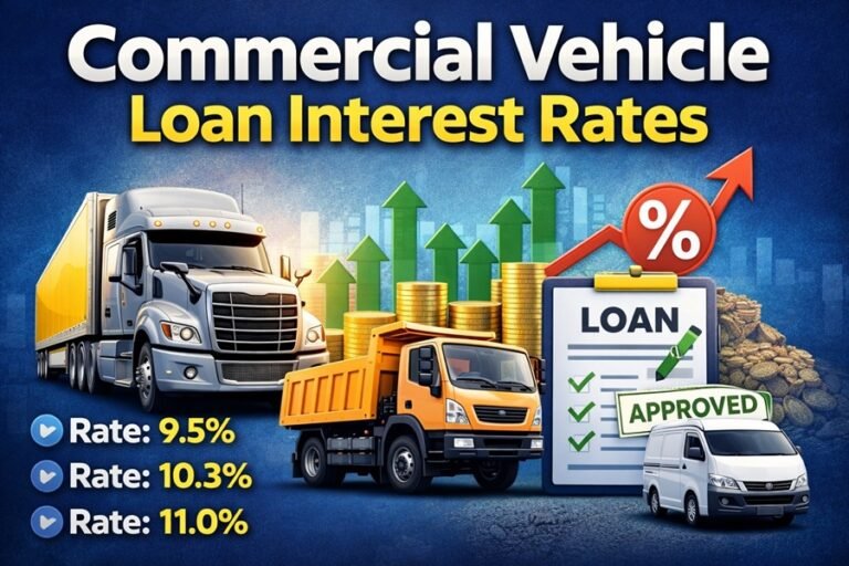 Interest Rate of Commercial Vehicle Loan: Factors, Rates, and How to Get the Best Deal